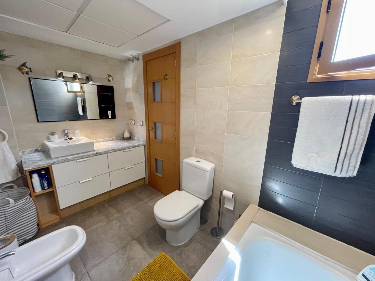 Modern 2-Floor Penthouse With Sea Views - Sleeps 7 Leilighet Finestrat Eksteriør bilde