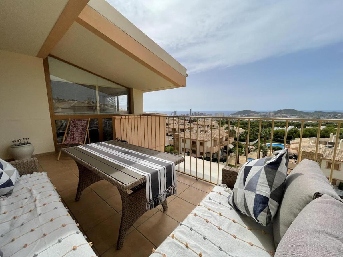 Modern 2-Floor Penthouse With Sea Views - Sleeps 7 Leilighet Finestrat Eksteriør bilde